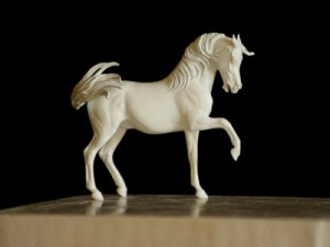 arabian-horse-sculpture-artist-resin